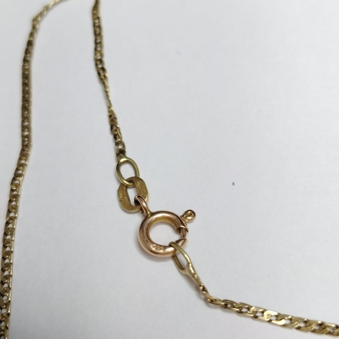 CADENA ORO 14 K 2,80 GRMS (SEMINUEVO)