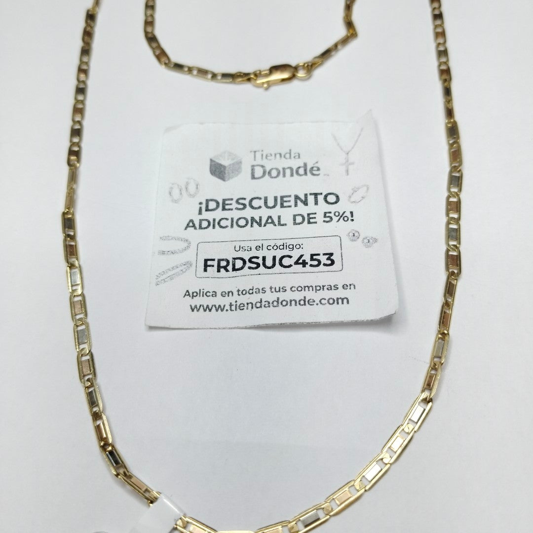 CADENA ORO 14 K 8,90 GRMS (SEMINUEVO)