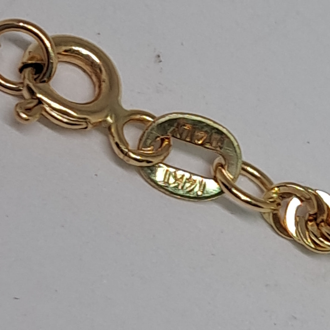 CADENA ORO 14 K 3.6 GRMS (SEMINUEVO)