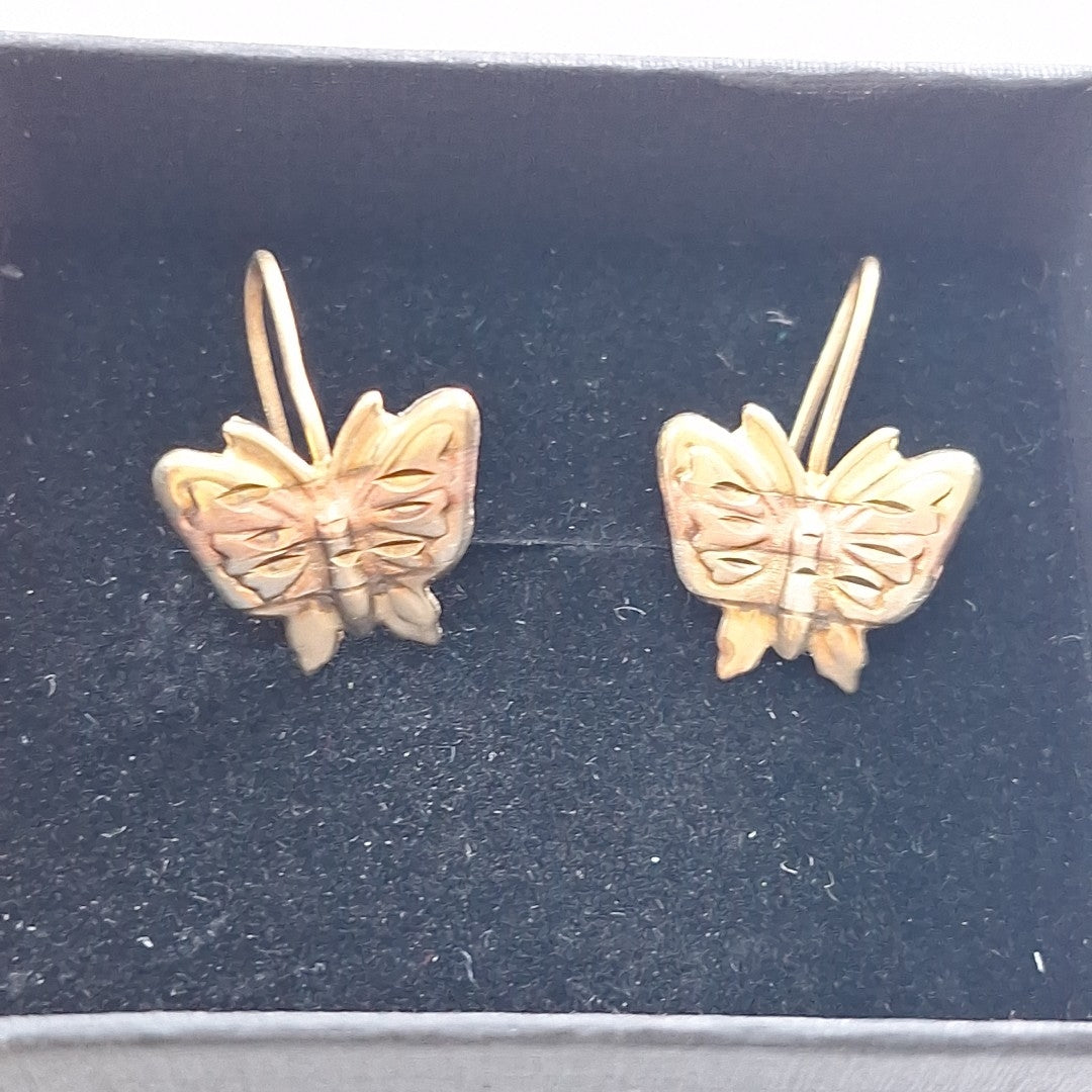 ARETES PAR ORO 10 K 1,20 GRMS (SEMINUEVO)
