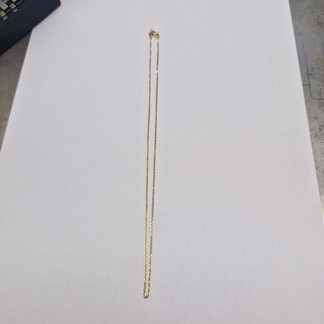 CADENA ORO 14 K 1.8 GRMS (SEMINUEVO)