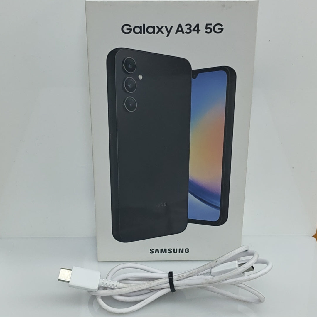 CELULAR SAMSUNG GALAXY A34 5G SM-A346M/N 128 GB 6 GB RAM (SEMINUEVO)