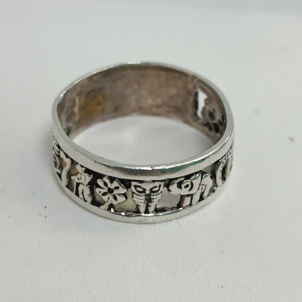 ARGOLLA DE LA SUERTE PLATA 4.1 GRMS (SEMINUEVO)