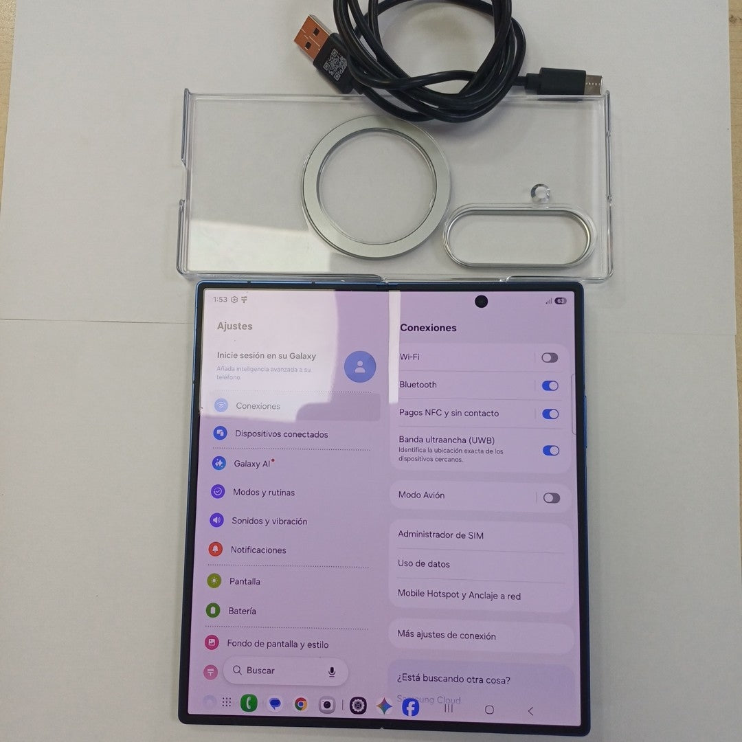 CELULAR SAMSUNG GALAXY Z FOLD7 SM-F966B (2025) 512 GB 12 GB RAM (SEMINUEVO)