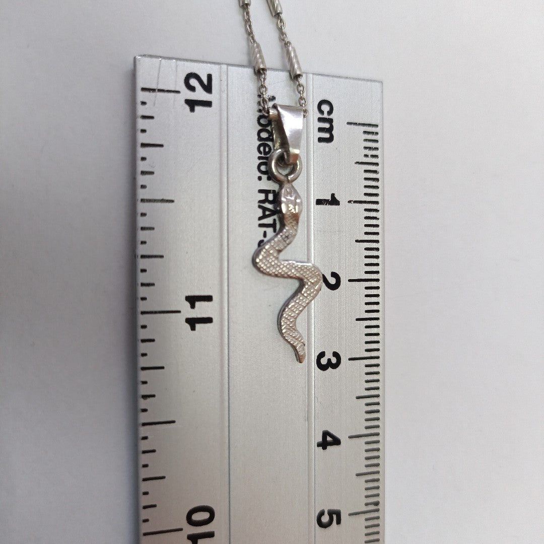 CADENA, DIJE PLATA 4 GRMS (SEMINUEVO)