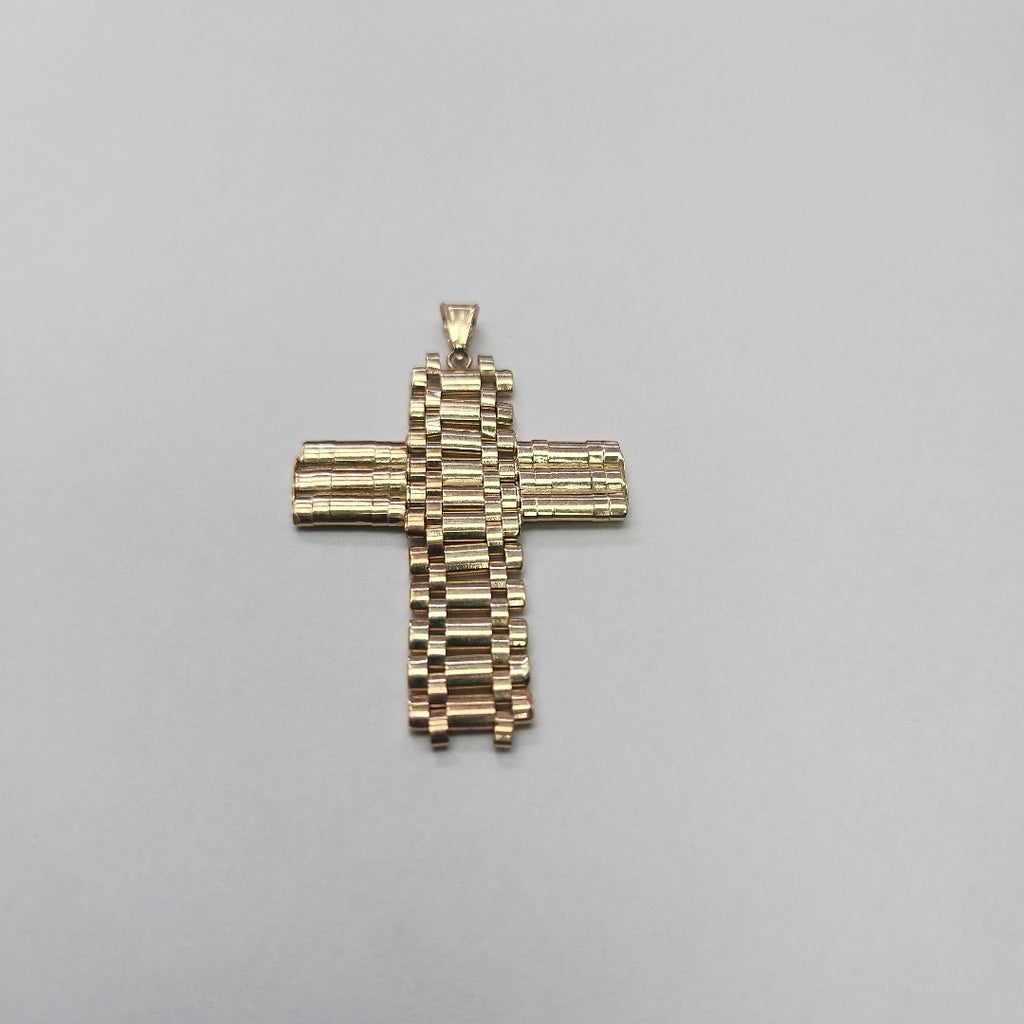 CRUZ, DIJE ORO 14 K 4.5 GRMS (SEMINUEVO)