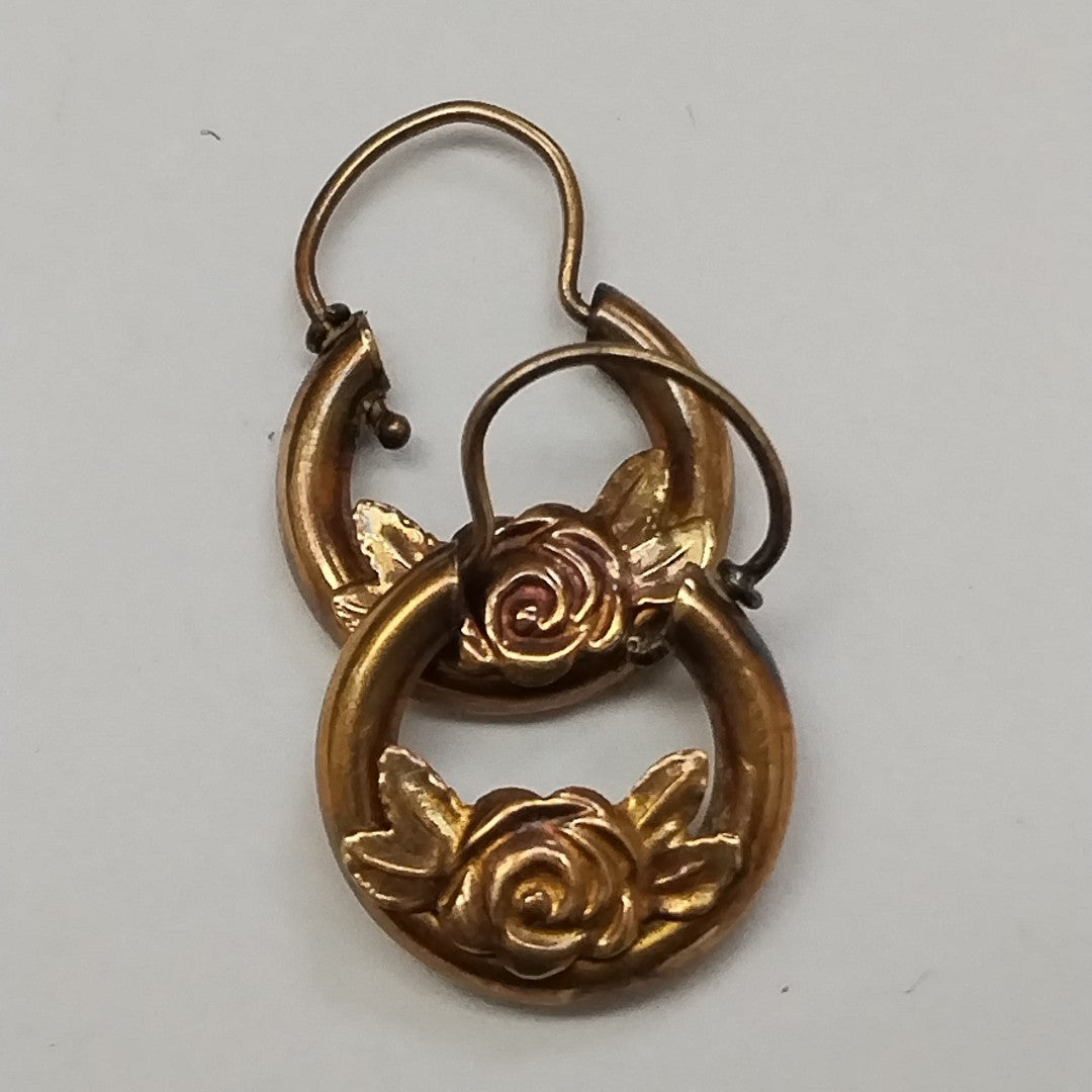 ARETES PAR ORO 10 K 1.3 GRMS (SEMINUEVO)