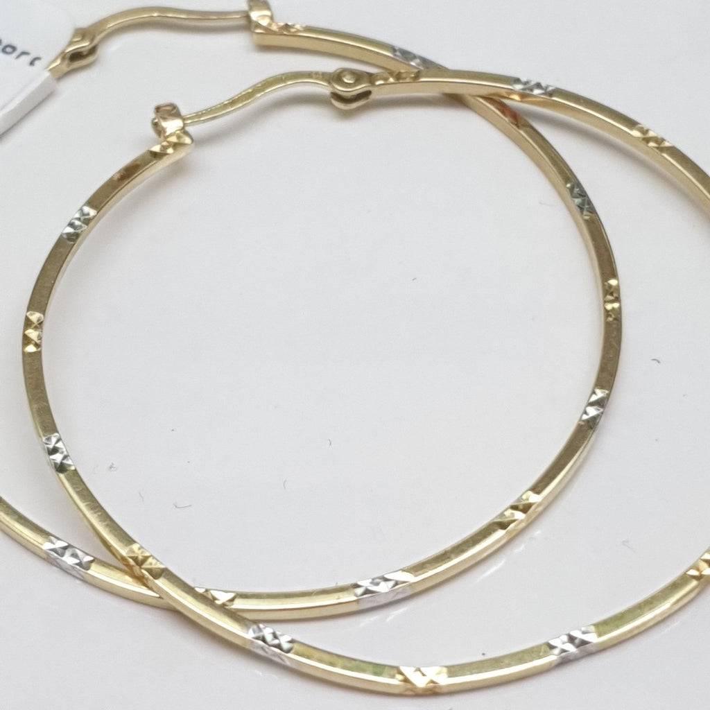 ARRACADAS PAR ORO 14 K 2.7 GRMS (SEMINUEVO)