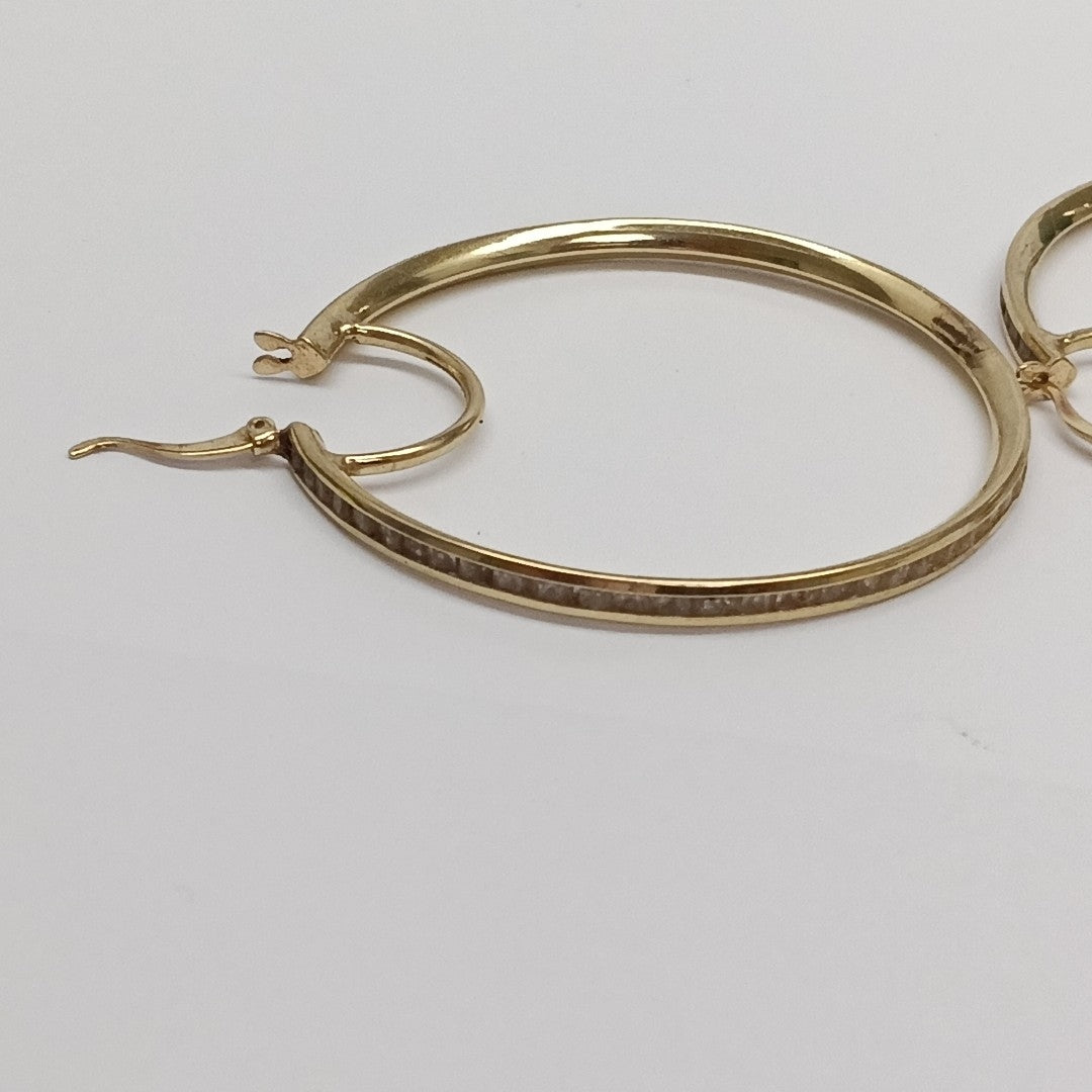 ARRACADAS PAR ORO 10 K 9.4 GRMS (SEMINUEVO)