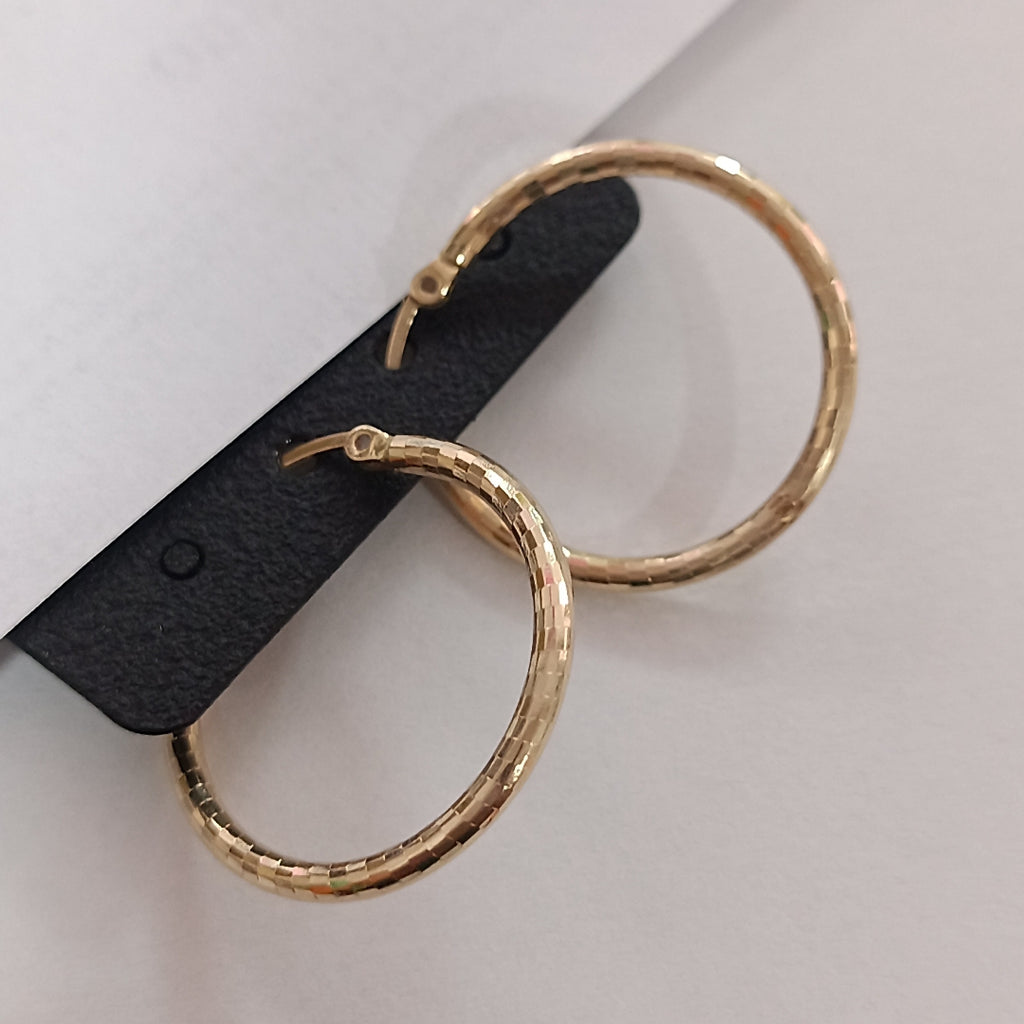 ARRACADAS PAR ORO 14 K 2,40 GRMS (SEMINUEVO)