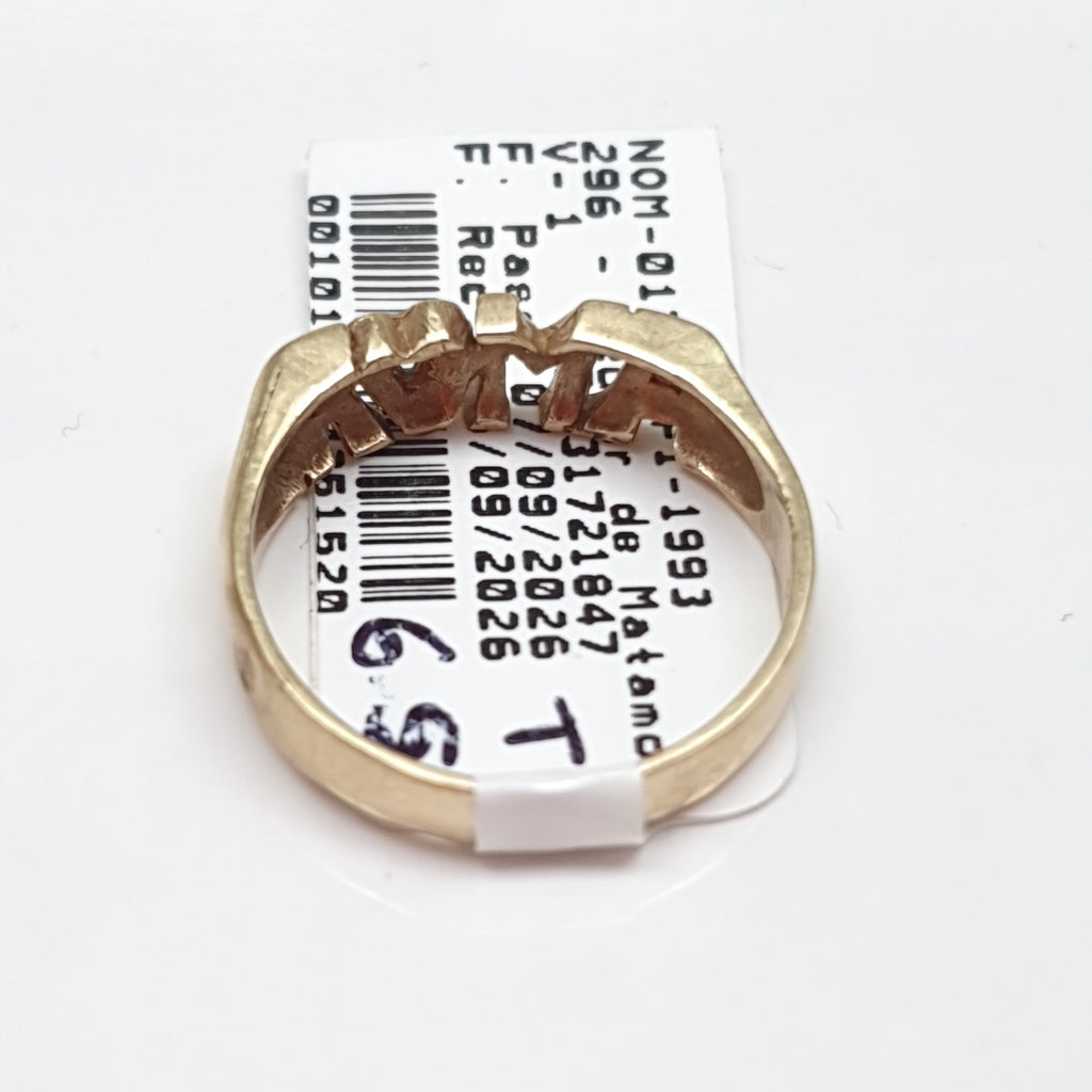 K1 2,40 GRMS 10 K ESPECIFICACIONES COMPLEMENTARIAS ANILLO AMOR (SEMINUEVO)