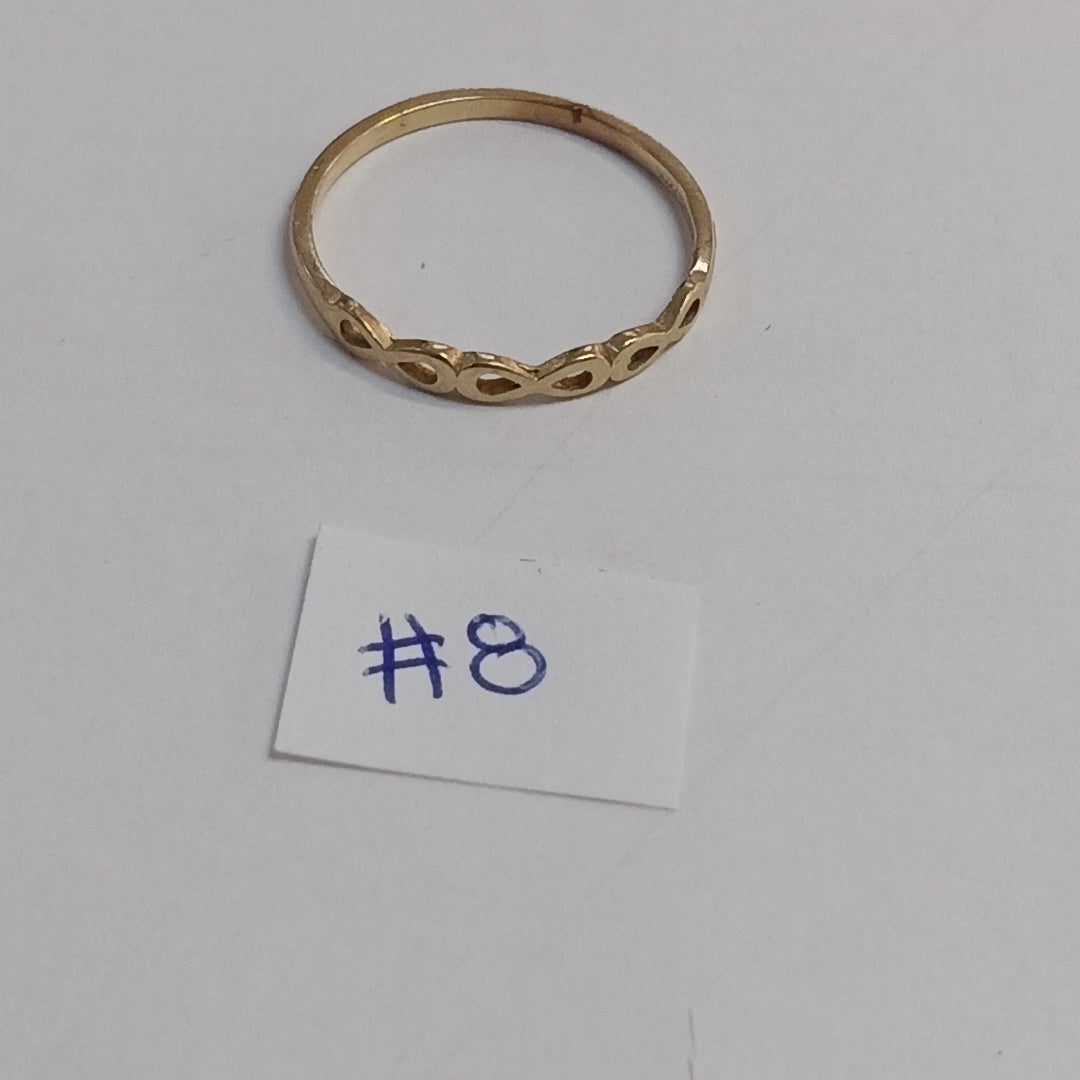 ANILLITO ORO 8 K 0.9 GRMS (SEMINUEVO)