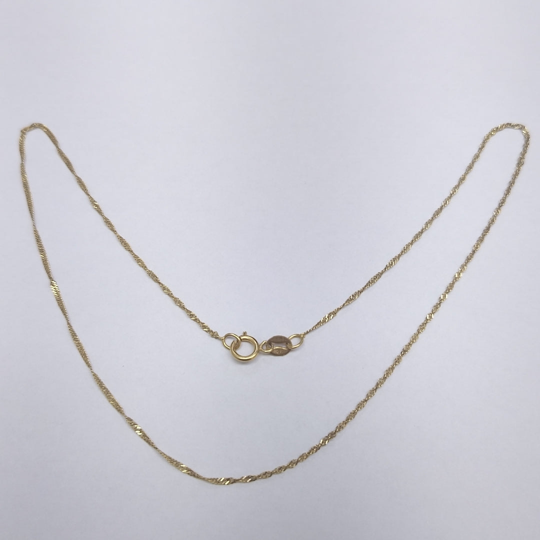 CADENA ORO 10 K 0.8 GRMS (SEMINUEVO)