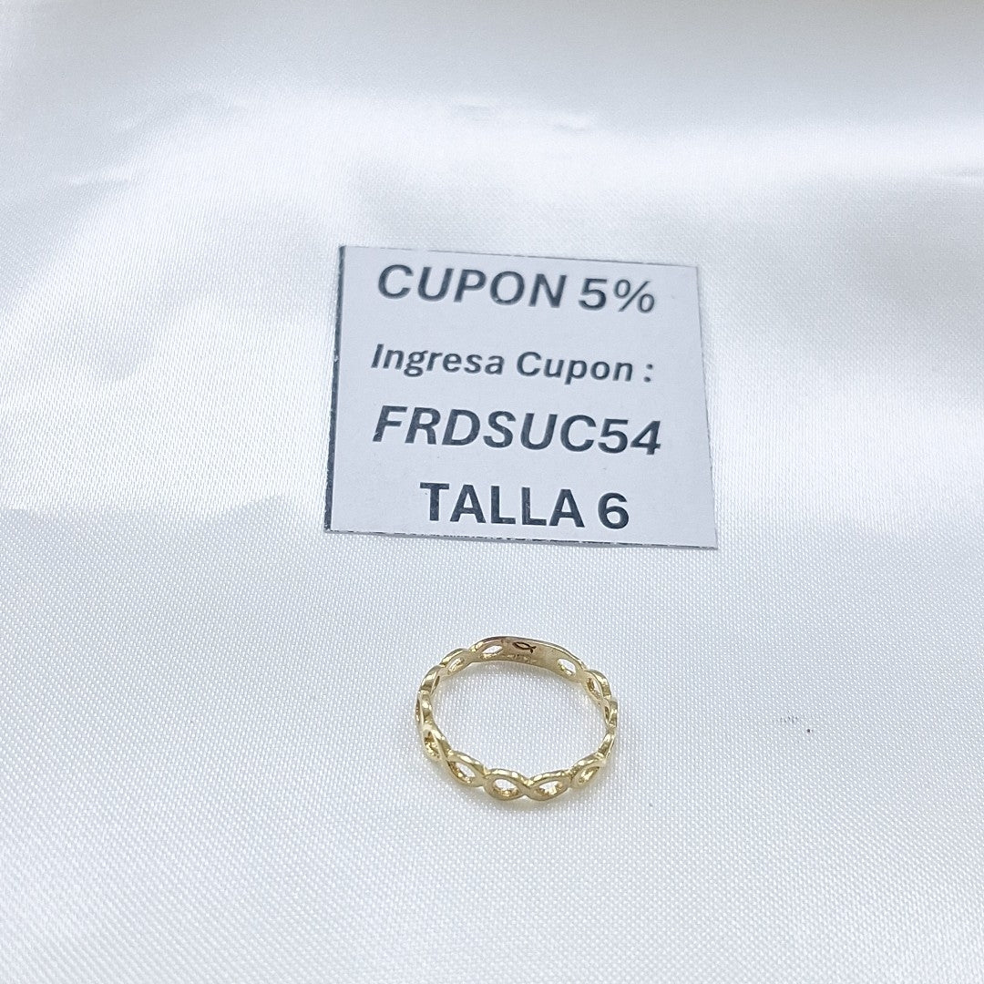 ANILLITO ORO 14 K 1,00 GRMS (SEMINUEVO)