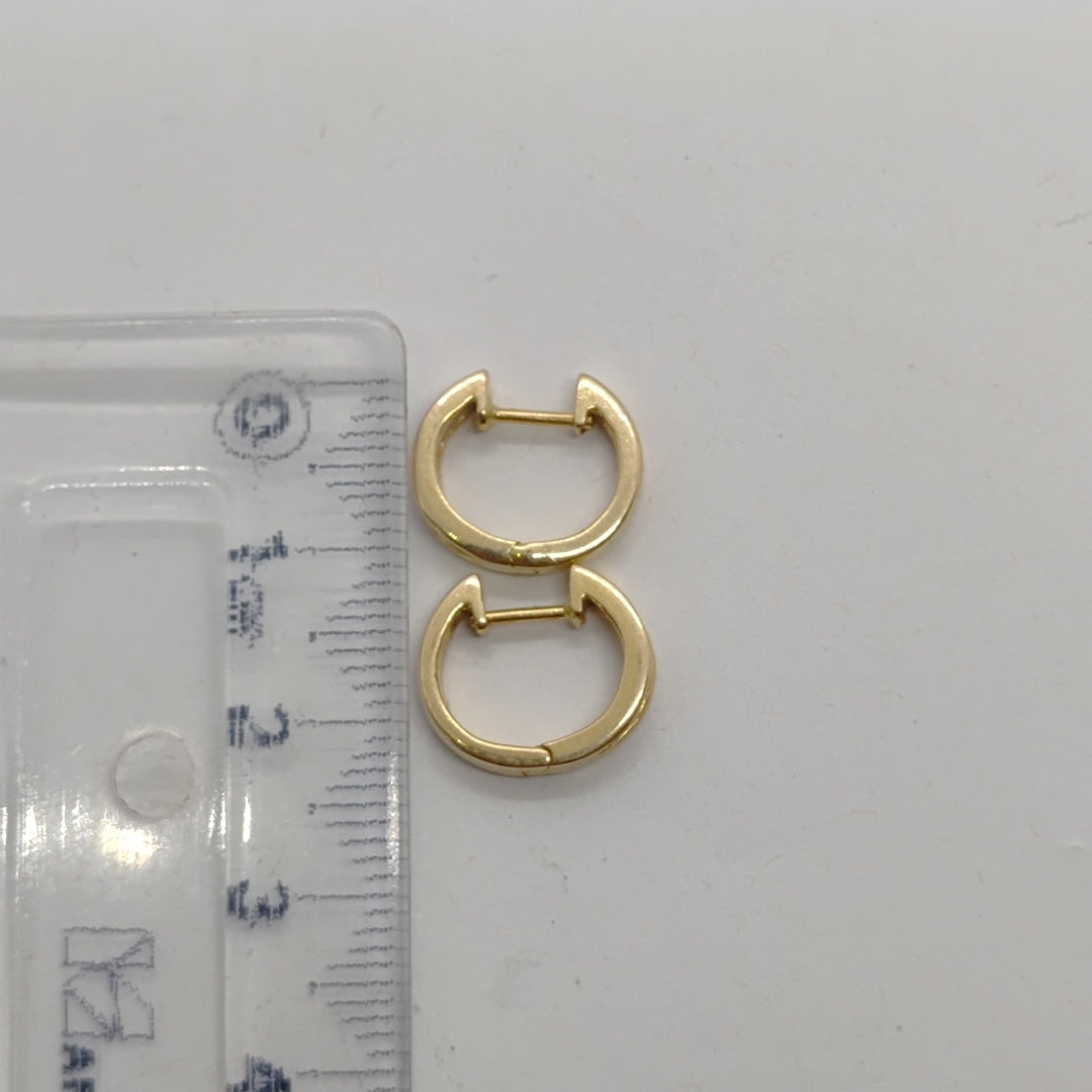 ARETES PAR ORO 14 K 2.7 GRMS (SEMINUEVO)