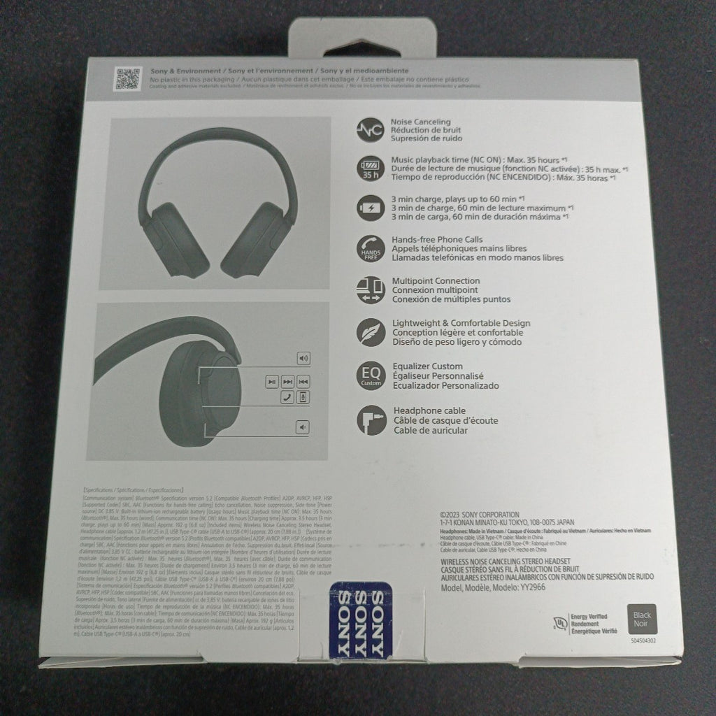 AUDIFONOS SONY WH-CH720N INALAMBRICO OVER EAR (SEMINUEVO)