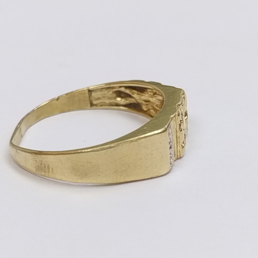 ANILLO ORO 10 K 2.3 GRMS (SEMINUEVO)
