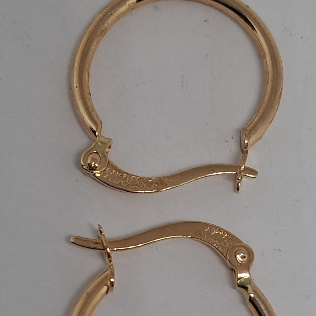 ARETES ARRACADAS 14K 1.2 GR (NUEVO)