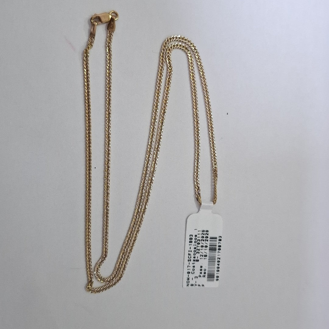 CADENA ORO 10 K 5,20 GRMS (SEMINUEVO)