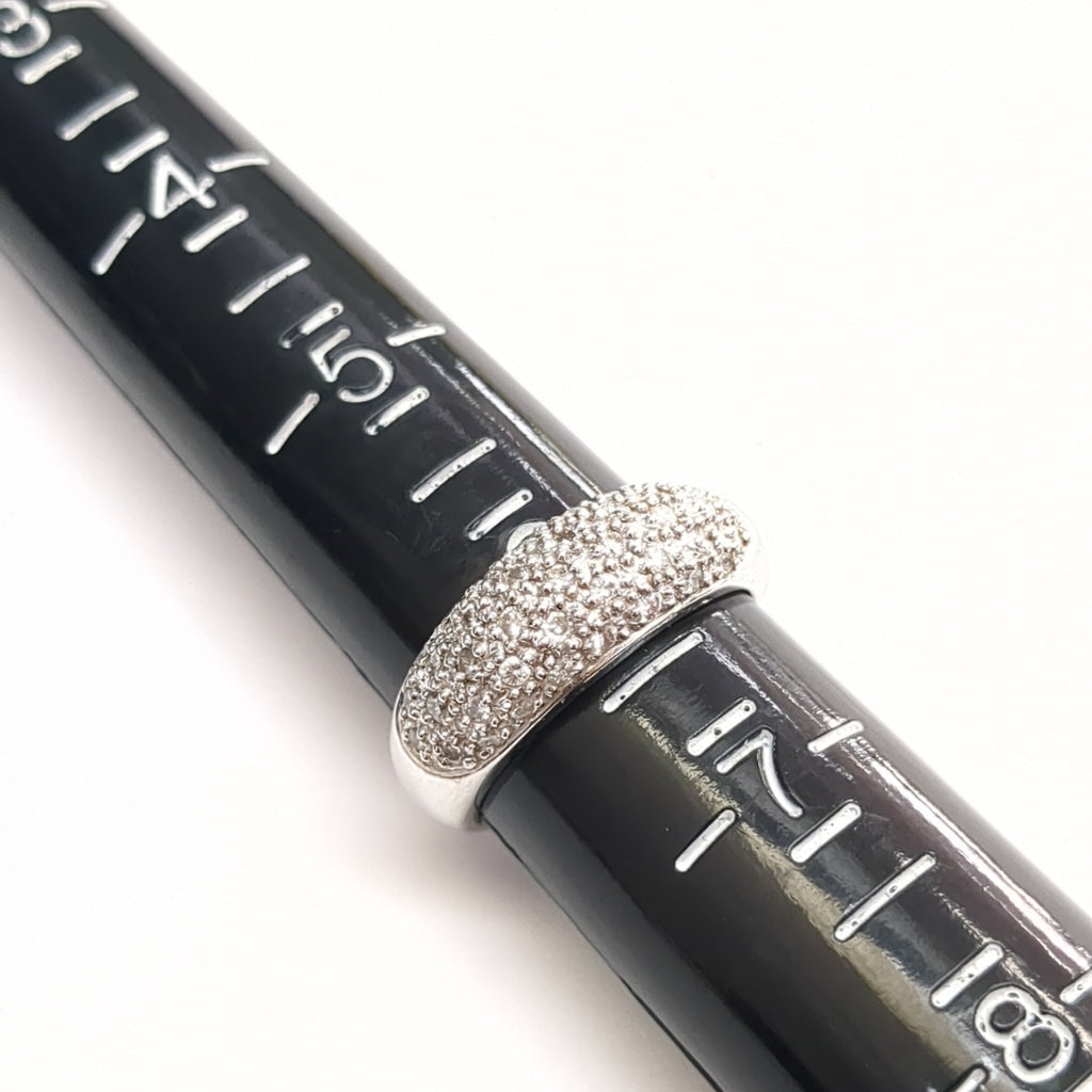 ANILLO ORO BLANCO 18 K 4,30 GRMS (SEMINUEVO)