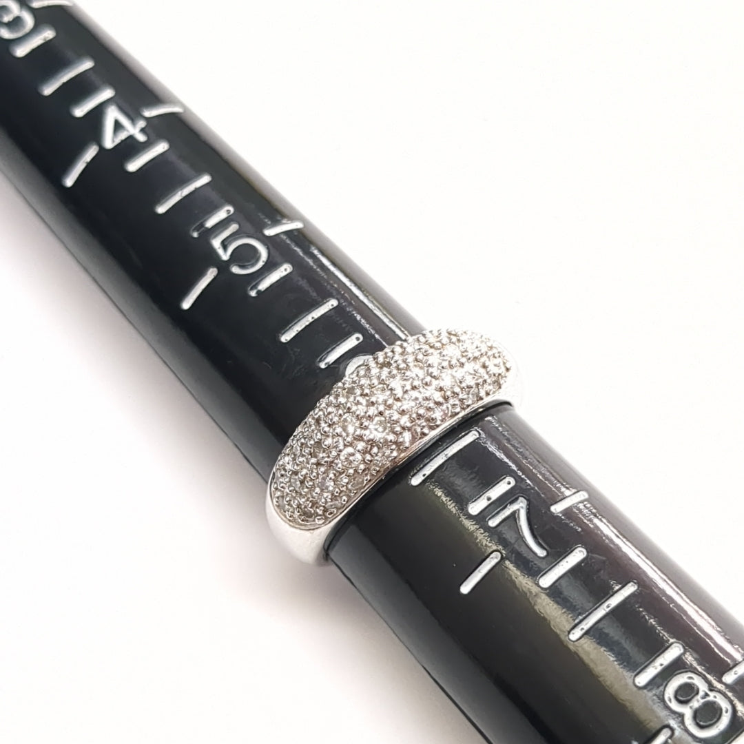 ANILLO ORO BLANCO 18 K 4,30 GRMS (SEMINUEVO)
