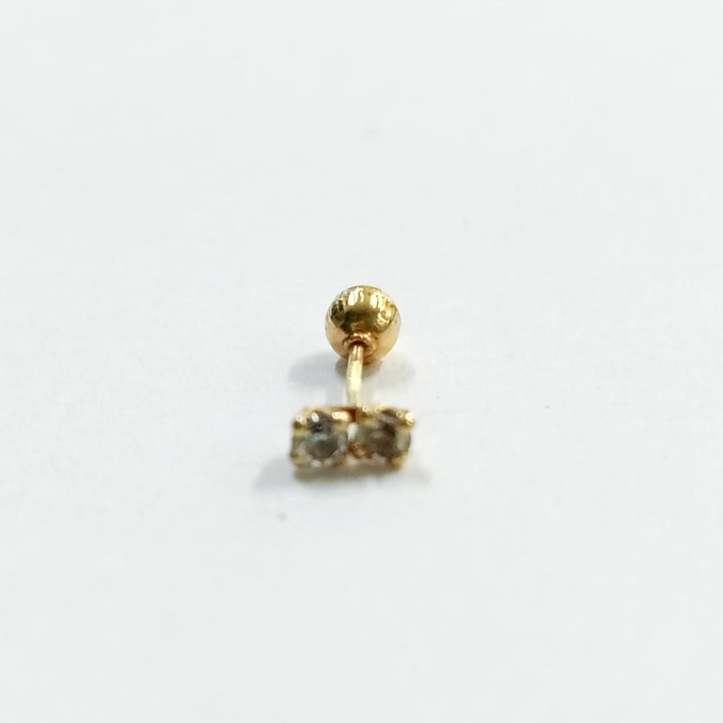 BROQUELES PAR ORO 14 K 0,30 GRMS (SEMINUEVO)