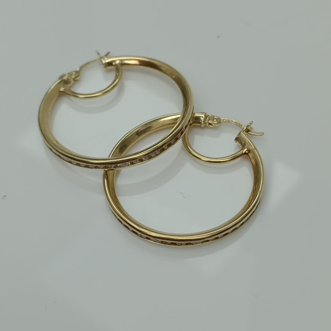 ARRACADAS PAR ORO 10 K 4,10 GRMS (SEMINUEVO)