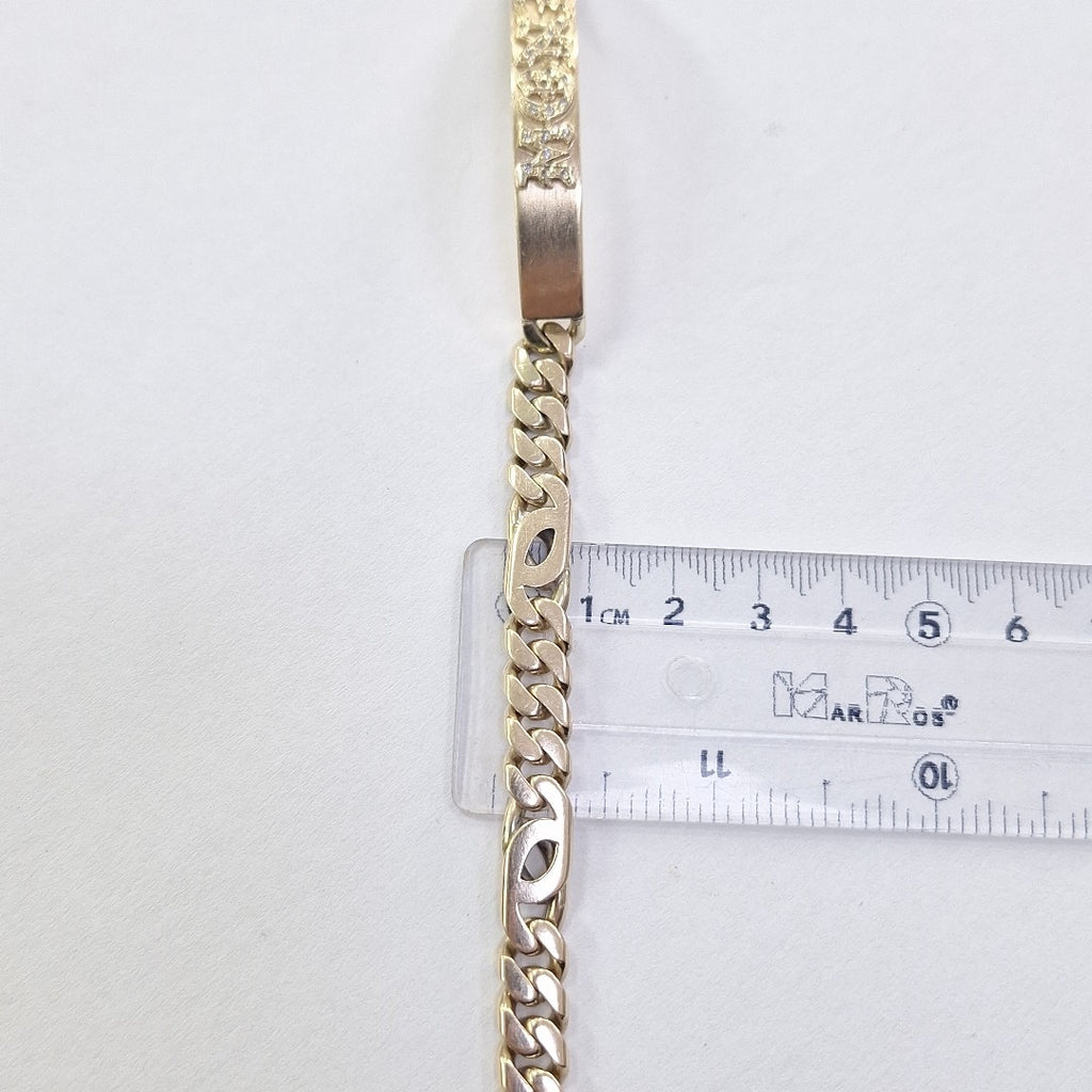 ESCLAVA ORO 14 K 33.5 GRMS (SEMINUEVO)