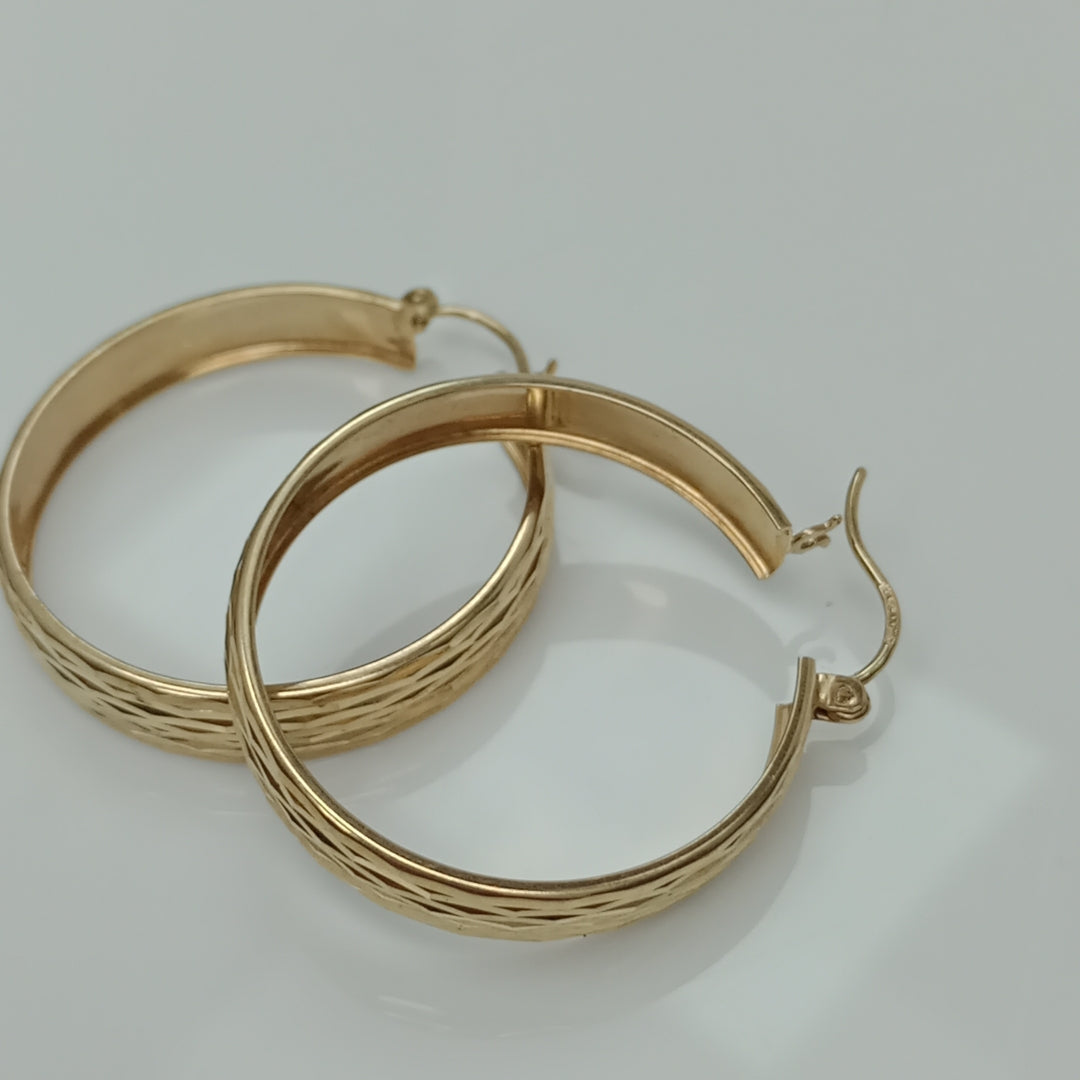 ARRACADAS PAR ORO 10 K 3,50 GRMS (SEMINUEVO)