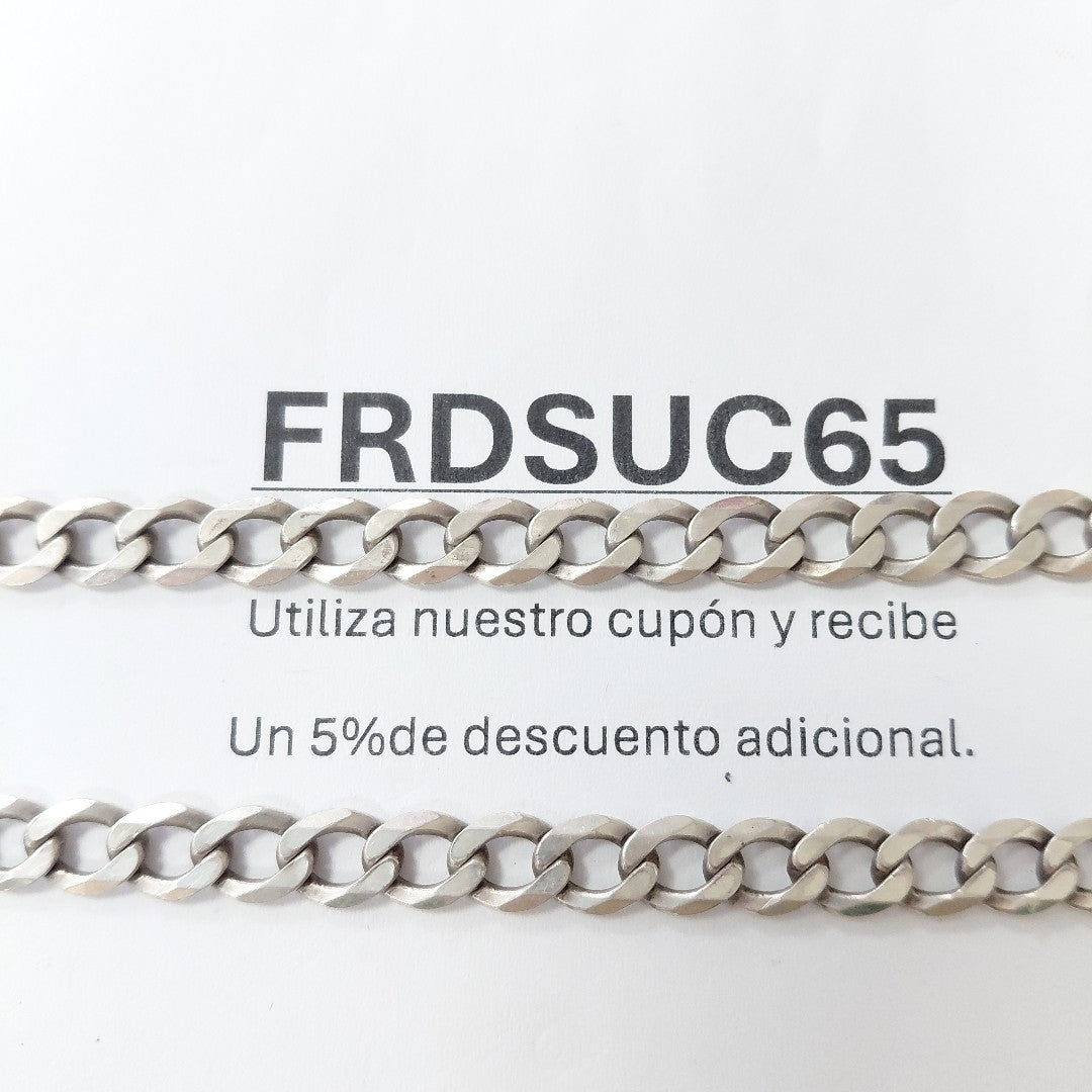 CADENA PLATA 28 GRMS (SEMINUEVO)