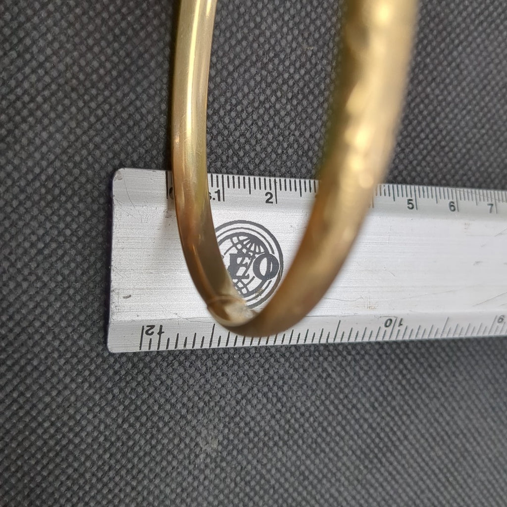 PULSERA RIGIDA ORO 14 K 8.5 GRMS (SEMINUEVO)