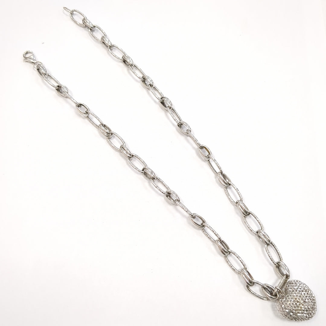 COLLAR ORO BLANCO 10 K 10.9 GRMS (SEMINUEVO)