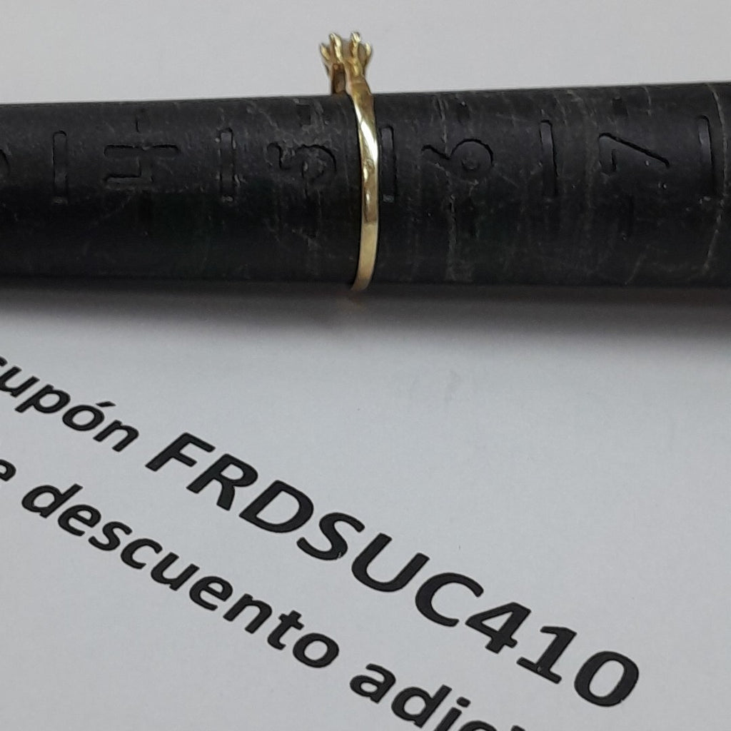 ANILLO ORO 10 K 1,10 GRMS (SEMINUEVO)