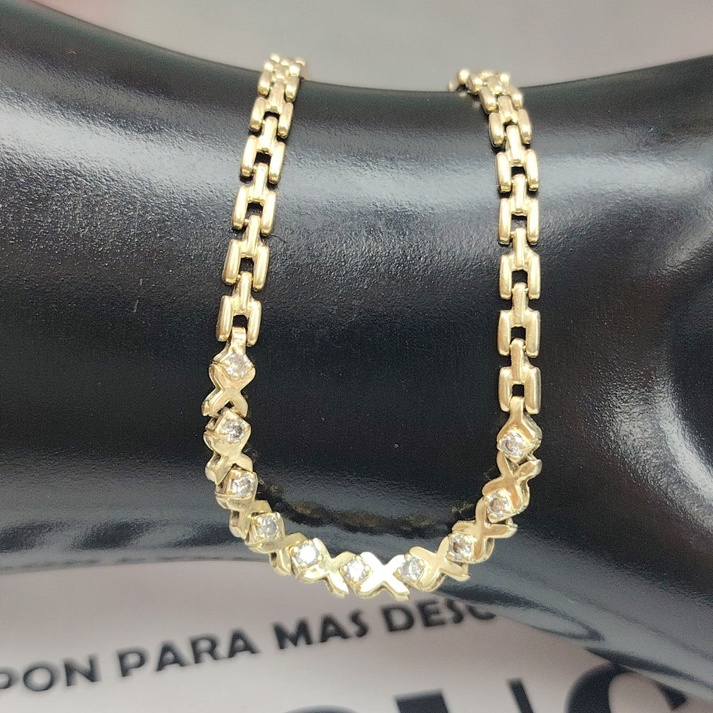 PULSERA ORO 14 K 6.9 GRMS (SEMINUEVO)