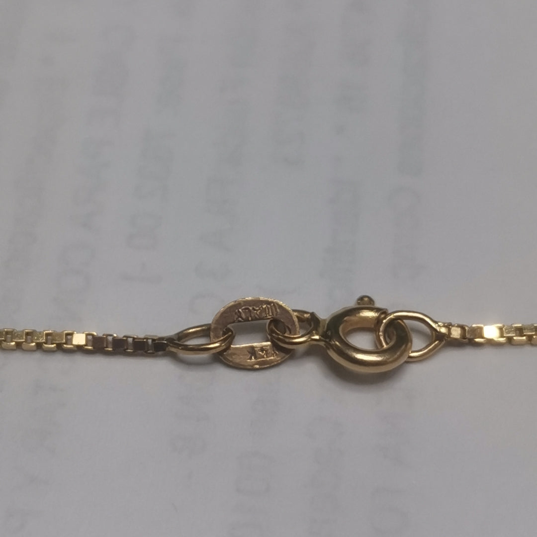 GARGANTILLA ORO 14 K 2.6 GRMS (SEMINUEVO)
