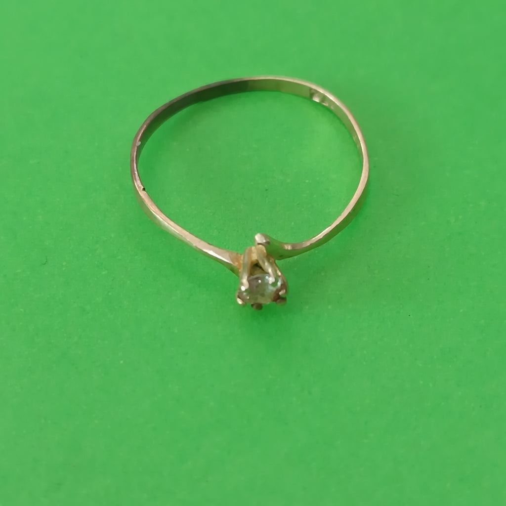 ANILLO ORO 10 K 0.7 GRMS (SEMINUEVO)