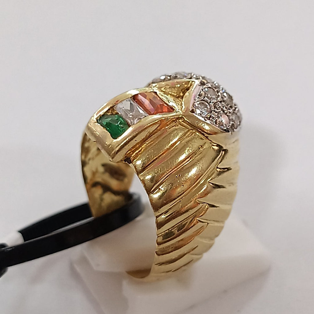 ANILLO ORO 18 K 7,50 GRMS (SEMINUEVO)