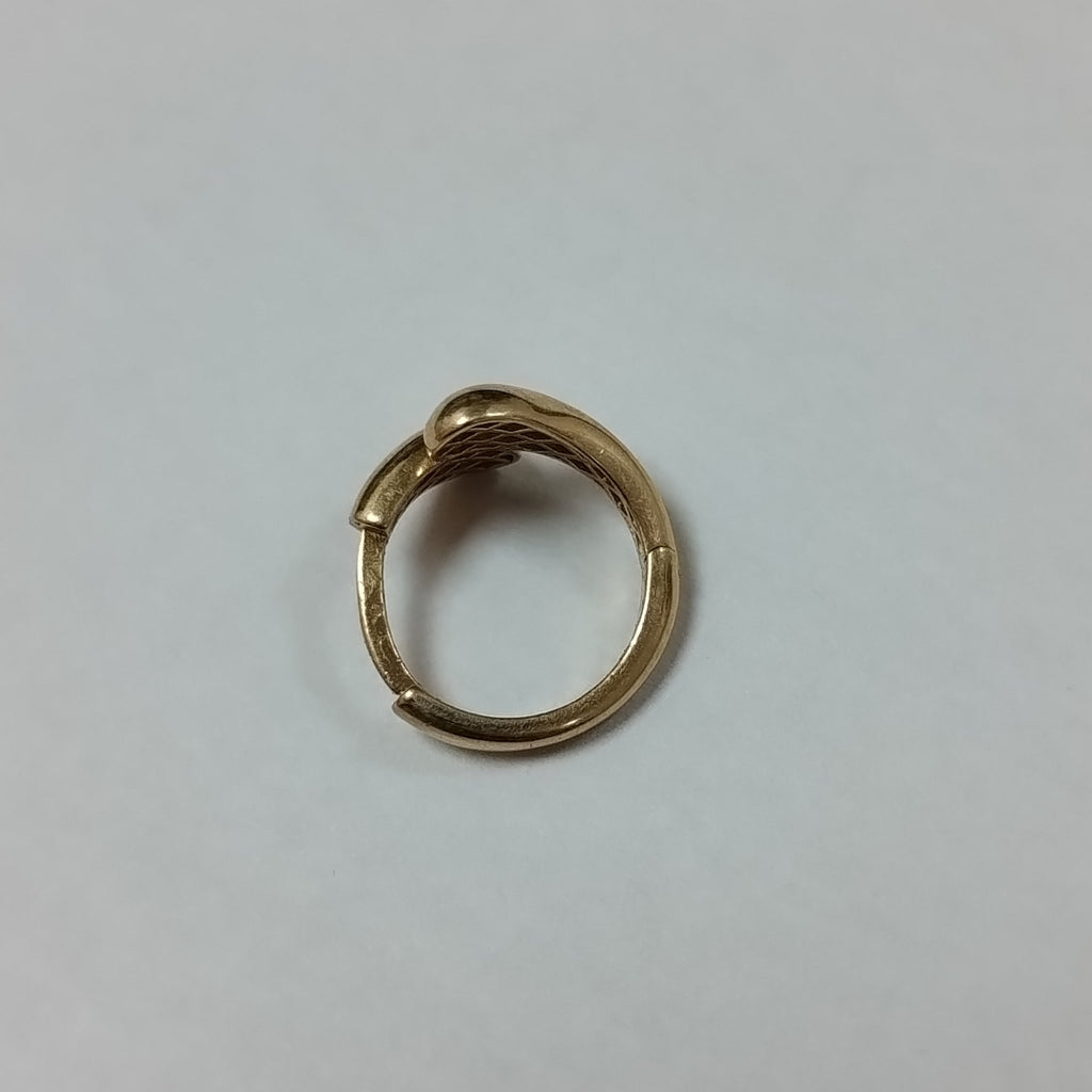 ARRACADAS PAR ORO 14 K 2.2 GRMS (SEMINUEVO)