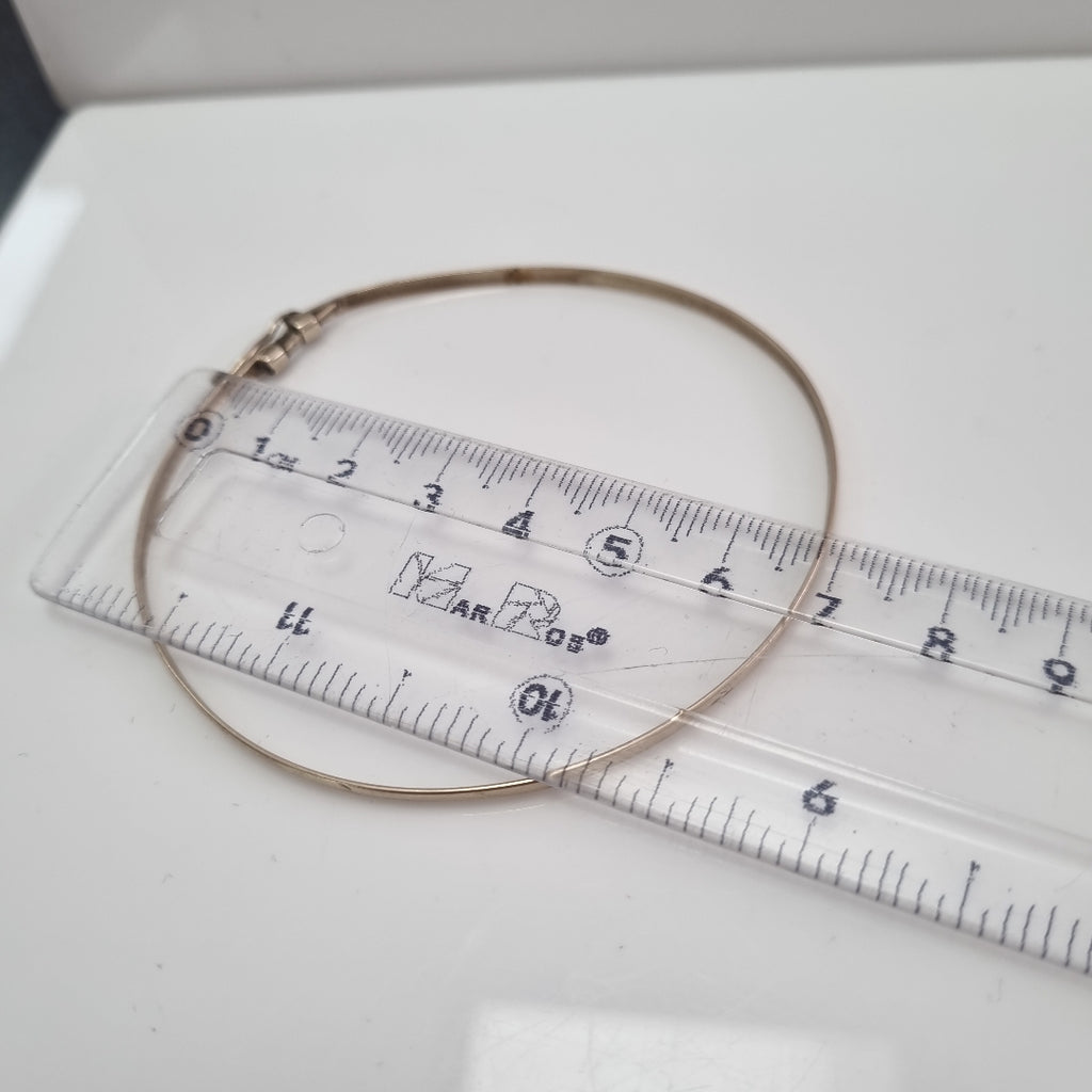 PULSERA RIGIDA ORO 8 K 4.2 GRMS (SEMINUEVO)