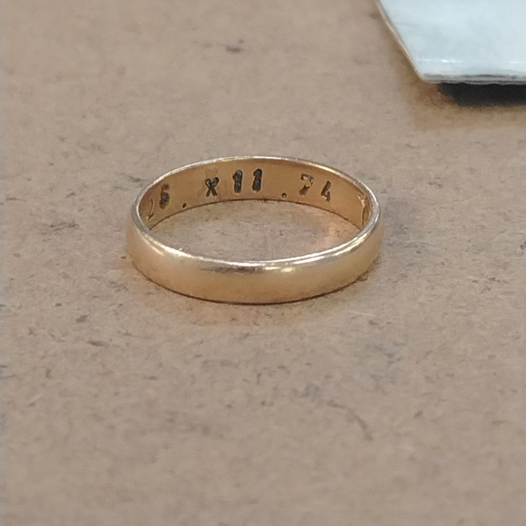 ARGOLLA ORO 12 K 3,10 GRMS (SEMINUEVO)