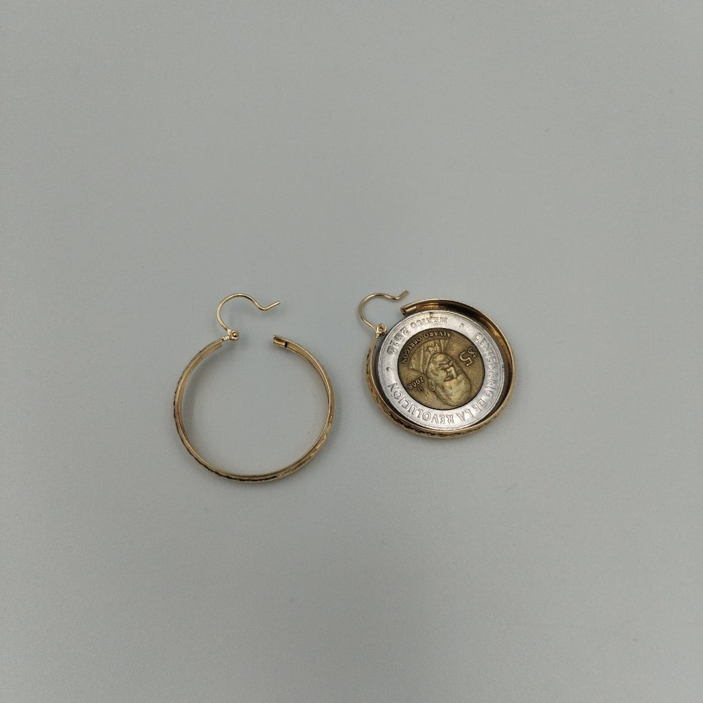 ARRACADAS PAR ORO 10 K 2.7 GRMS (SEMINUEVO)