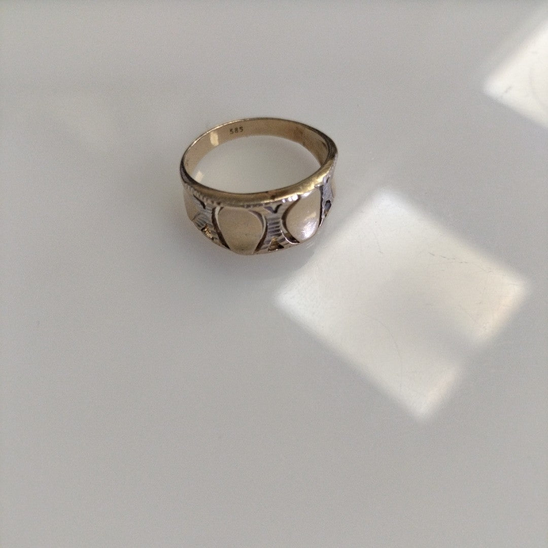 ANILLO ORO 14 K 4 GRMS (SEMINUEVO)