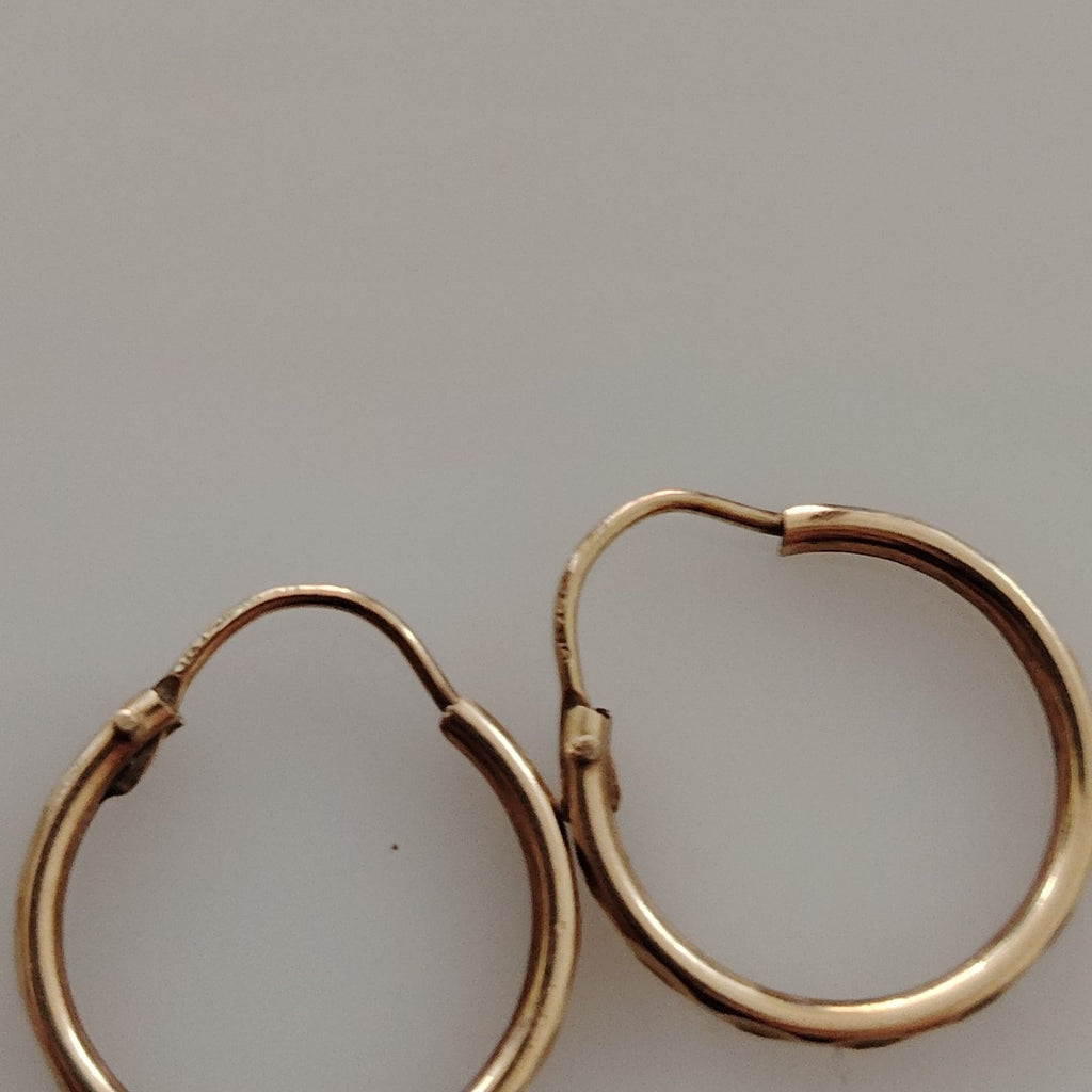 ARRACADAS PAR ORO 10 K 1 GRMS (SEMINUEVO)