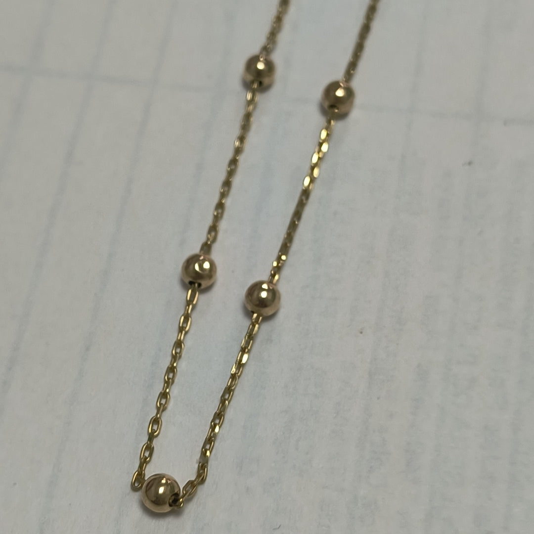 PULSERA ORO 14 K 0.9 GRMS (SEMINUEVO)