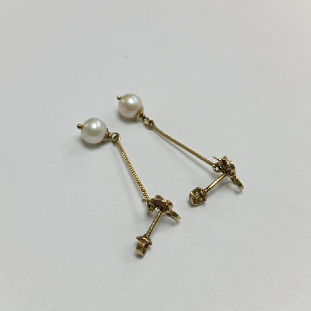 ARETES PAR ORO 10 K 1,80 GRMS (SEMINUEVO)