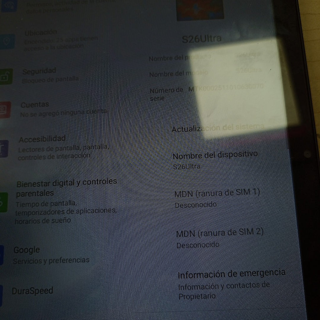TABLETA OTRAS MARCAS OTROS MODELOS 1 TB 16 GB RAM (SEMINUEVO)