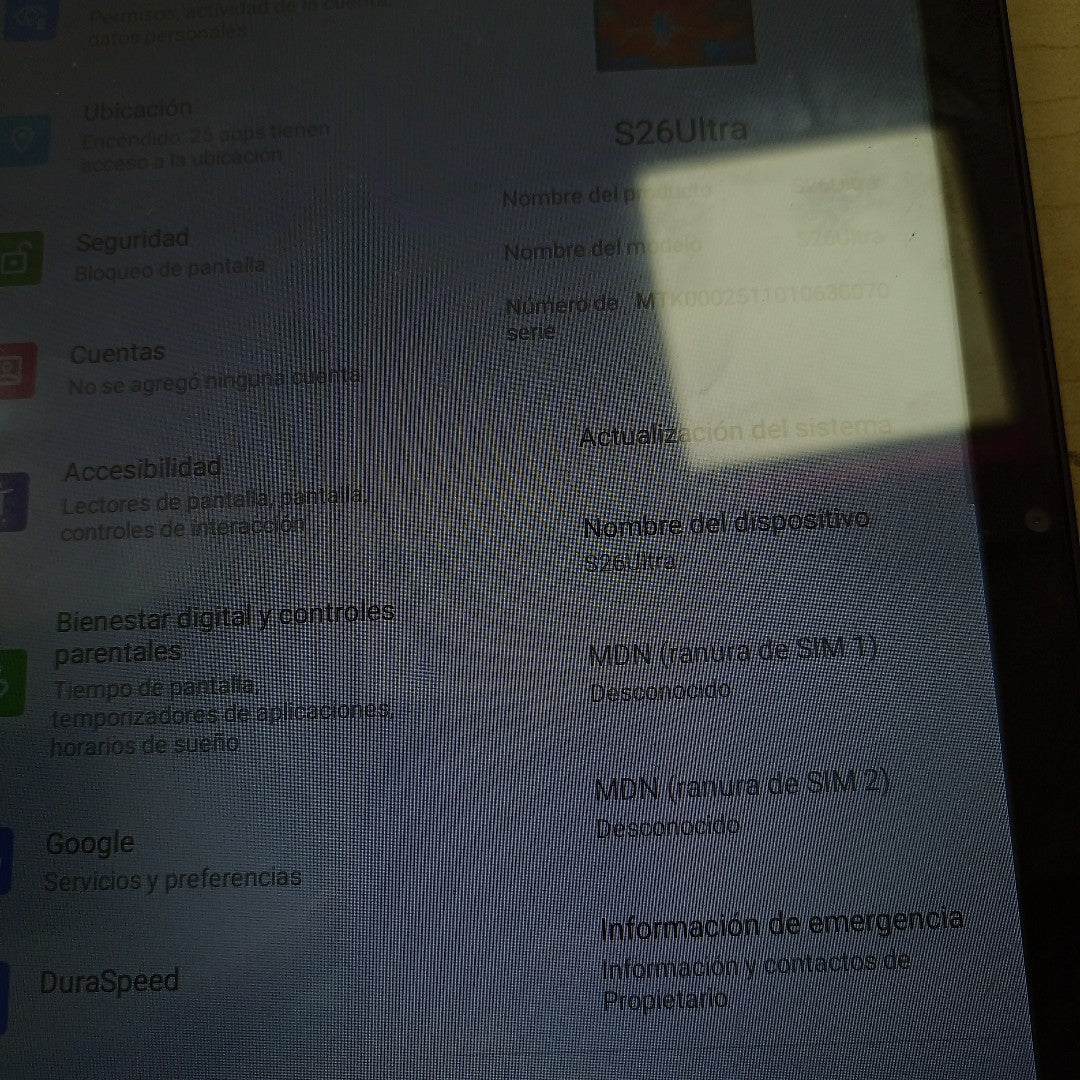 TABLETA OTRAS MARCAS OTROS MODELOS 1 TB 16 GB RAM (SEMINUEVO)