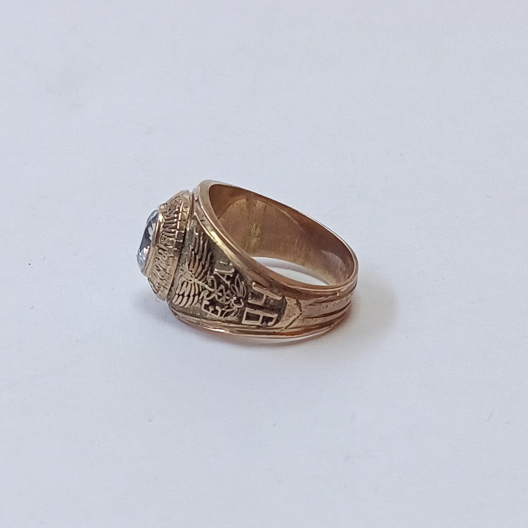 ANILLO ORO 10 K 8,30 GRMS (SEMINUEVO)