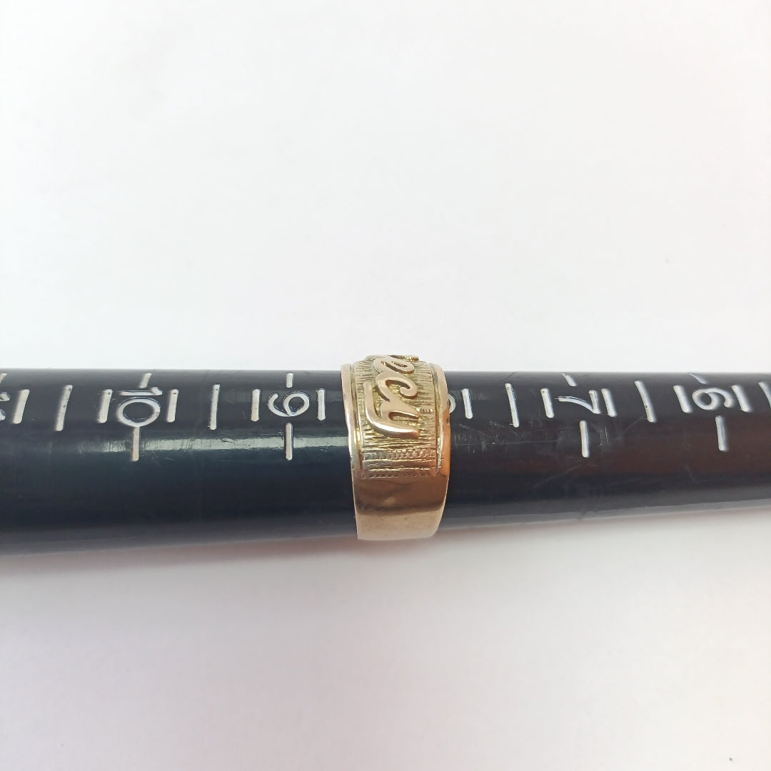 ANILLO ORO 10 K 4,80 GRMS (SEMINUEVO)