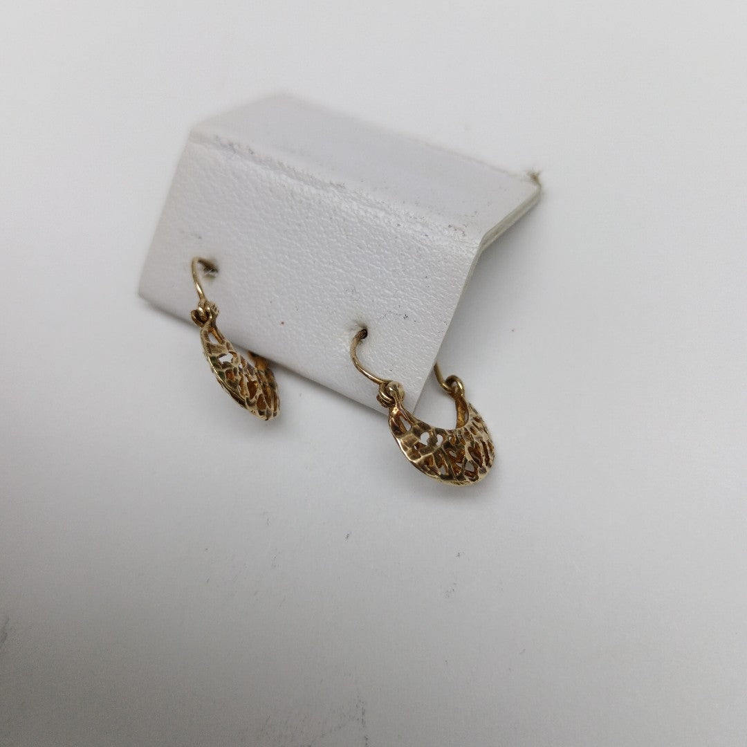 ARRACADAS PAR ORO 14 K 0.9 GRMS (SEMINUEVO)